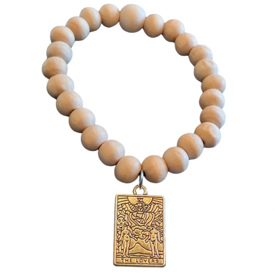 The lovers de geliefden tarotkaart hanger