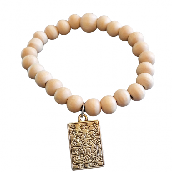 The star de ster tarotkaart hanger